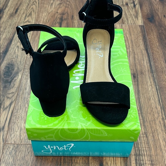 Other - Girls Black Velvet Dress Shoes